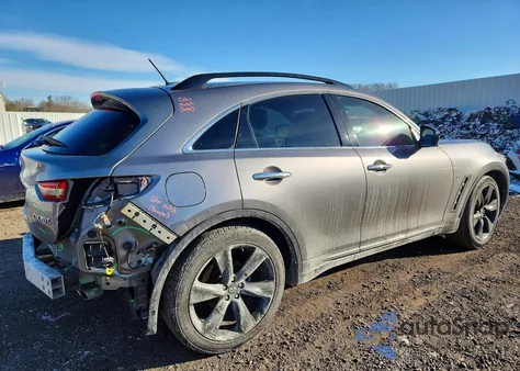 2015 Infiniti Qx70 z USA, uszkodzony, nr VIN JN8CS1MUXFM381288
